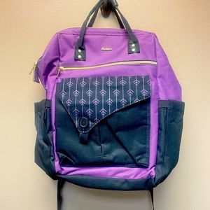 New and never used laptop backpack , diaper bag or backpack for women or girls
